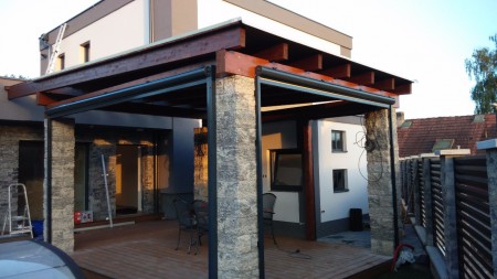 Screen rolety na Altánu - motorové